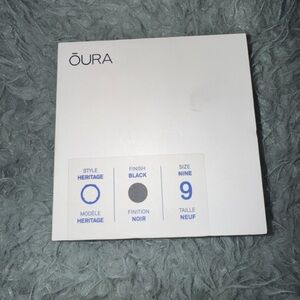 Oura Heritage Ring - Black